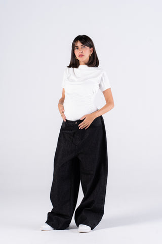 Heartbeat Black Denim Pants